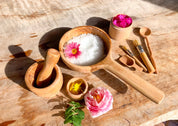Natural Paint Brushes – Set of 3: Eco-friendly brushes for classroom art projects and crafts.