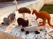 Handcrafted felt Australian animals available individually, perfect for imaginative play or as charming keepsakes.
