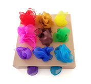 Individual Sensory Scarves: Play silks available individually in various colours for sensory play.