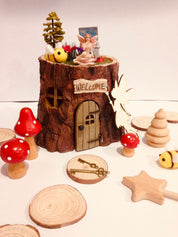 Wood Slices (4-5cm): Small and medium wood slices for rustic crafts.