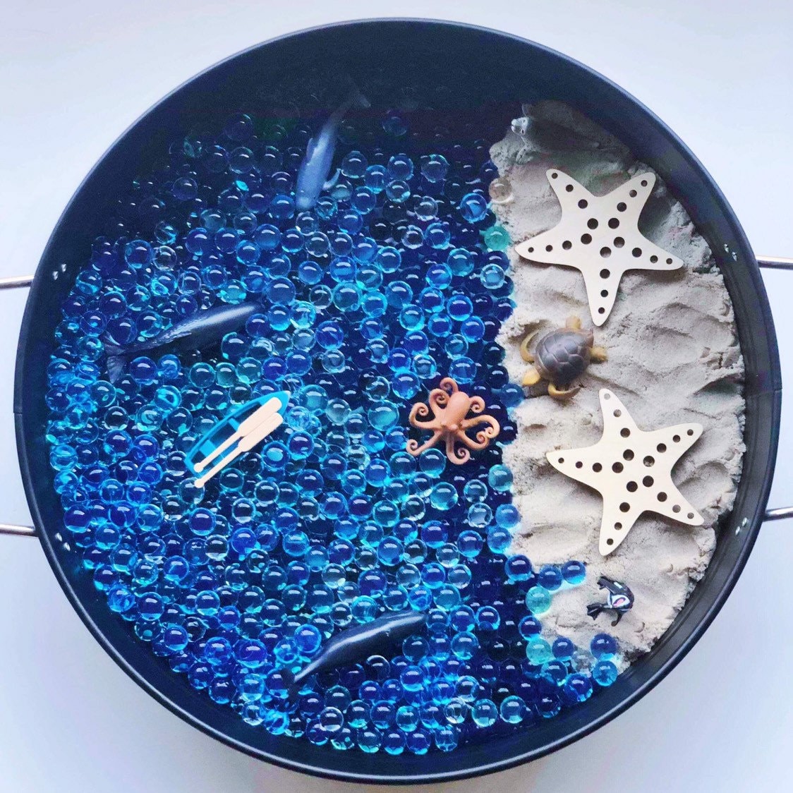 Starfish wooden sets, a beach-themed addition to decor or play.