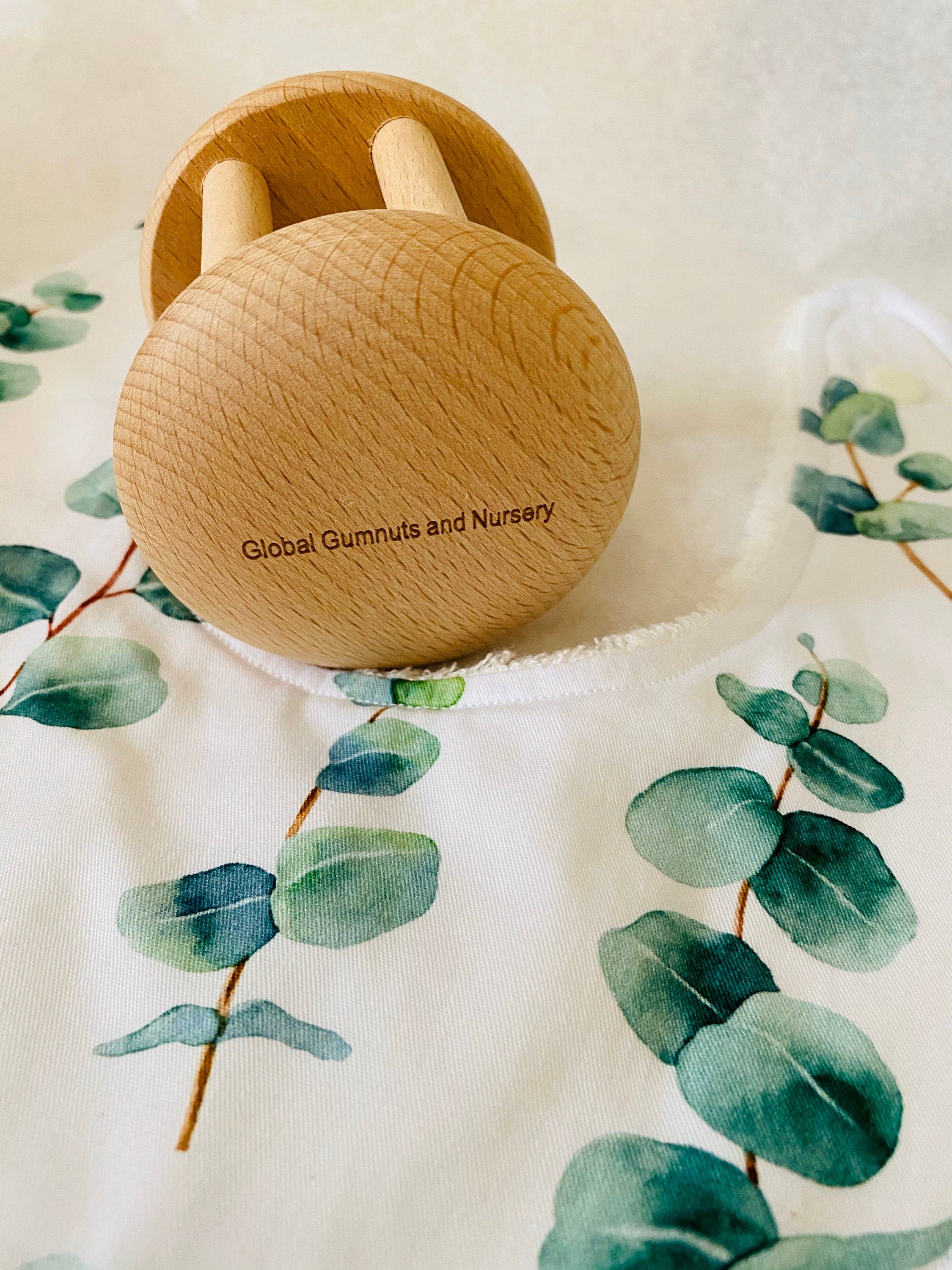 The natural bell spiral shaker, an eco-friendly musical toy.