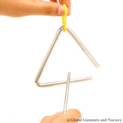 The triangle chime, a simple and elegant musical gift for all ages.

