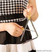 The triangle chime, a simple and elegant musical gift for all ages.
