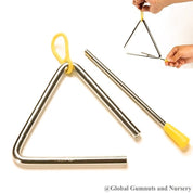 The triangle chime, a simple and elegant musical gift for all ages.
