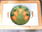 Fabric Counting Carrots: Set of 10 fabric carrots for educational play and counting.