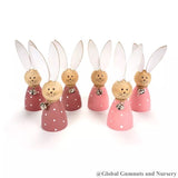 Muñeca de clavija de conejo