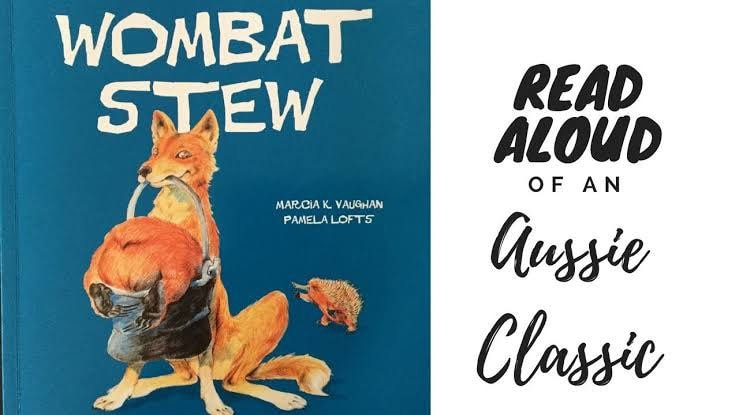 Wombat Stew, a classic and fun storytime accessory.
