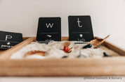 Set of lowercase animal alphabet flashcards, perfect for teaching early literacy and animal recognition in a fun way.