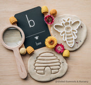 Set of lowercase animal alphabet flashcards, perfect for teaching early literacy and animal recognition in a fun way.