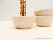 Sorting bowls (set of 3), perfect for organizing or Montessori learning activities.