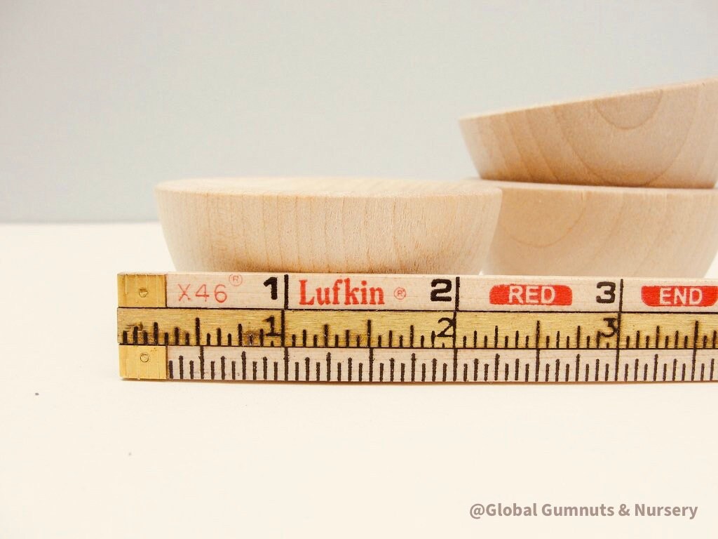Sorting bowls (set of 3), perfect for organizing or Montessori learning activities.