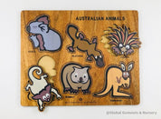 Jolly Australian animal puzzle, an engaging and fun toy for kids while learning about native wildlife.