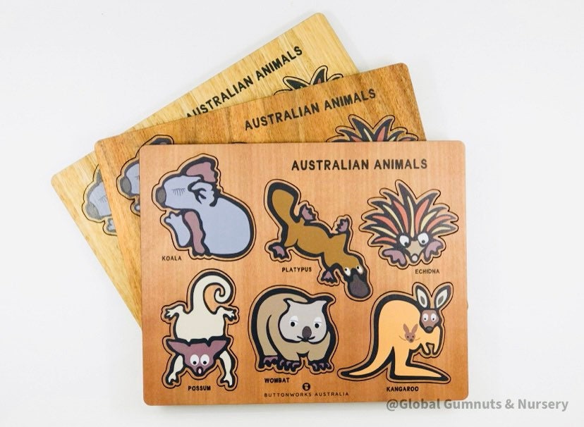 Jolly Australian animal puzzle, an engaging and fun toy for kids while learning about native wildlife.