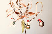 Australian animal Christmas ornaments set of 4, handcrafted with love for a uniquely festive touch. Includes iconic Aussie wildlife.