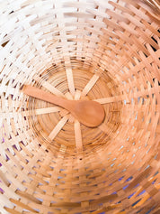 Teaspoon Scoops: Small wooden scoops for sensory play or kitchen use.