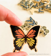 Colourful Wooden Butterflies: Five vibrant butterflies for play or decor.