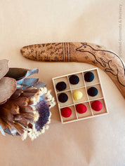 Aboriginal Naughts + Crosses Set: NAIDOC Week-themed educational play game.