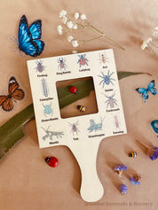 Kids View Finder: Double-sided garden critters and insect viewfinder, ideal for children to explore and inspect nature through magnified images.