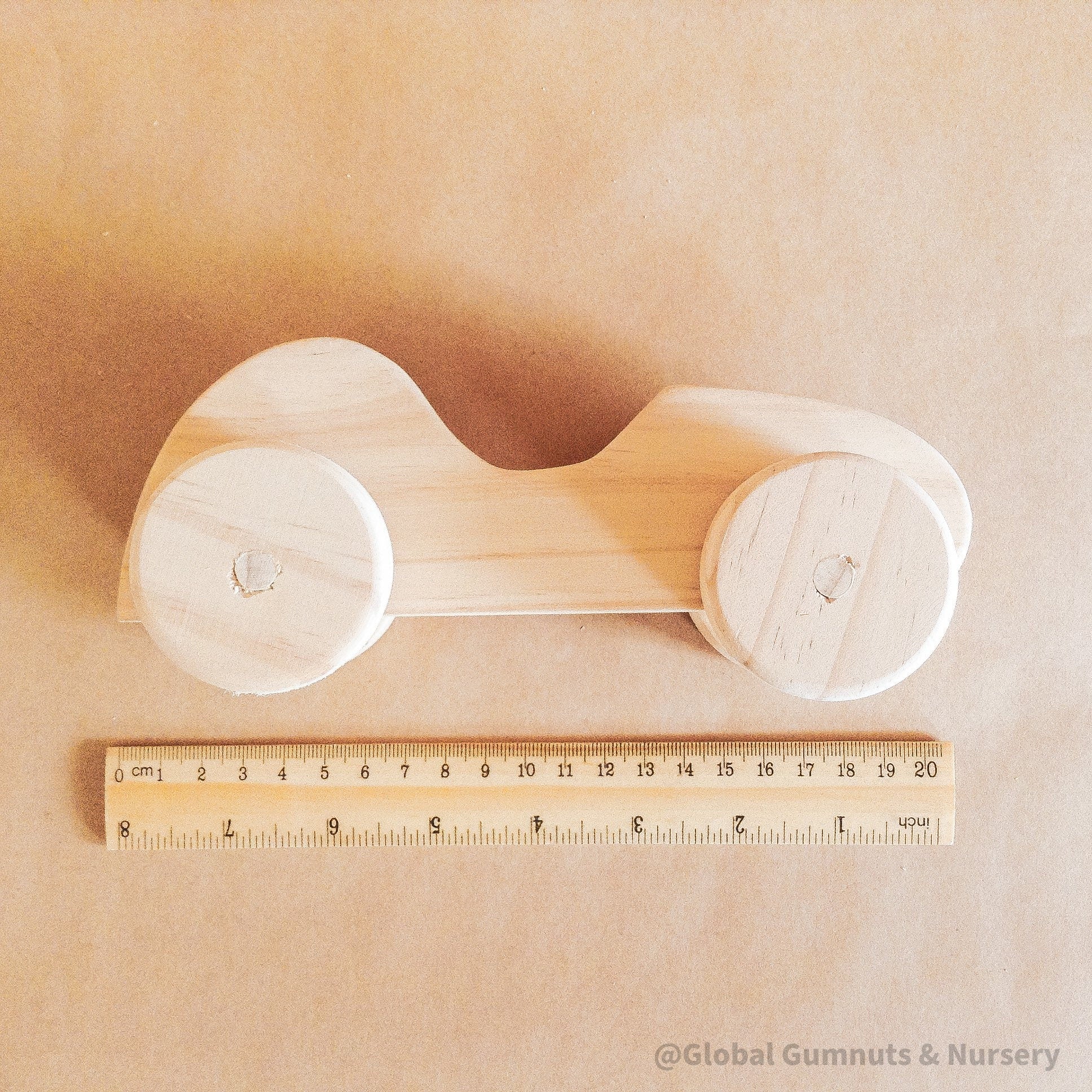 Race Car Push Pull Toy – My First Car Gift: Wooden push-pull toy car, perfect for young children exploring vehicle play.