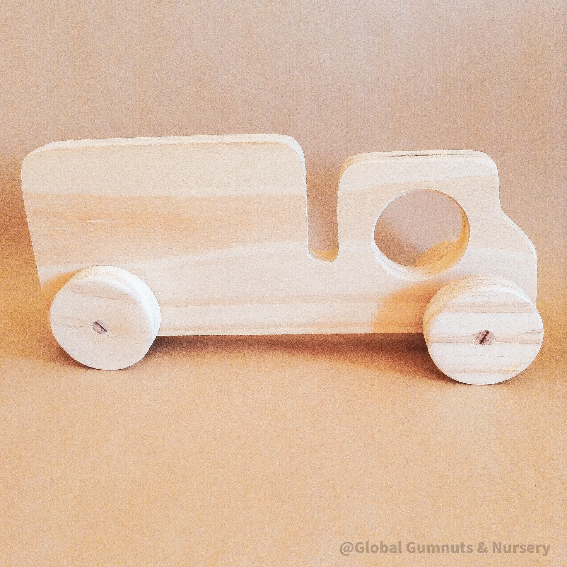 Customizable Push Toy: Unique wooden push toy for toddlers with eco-friendly design.