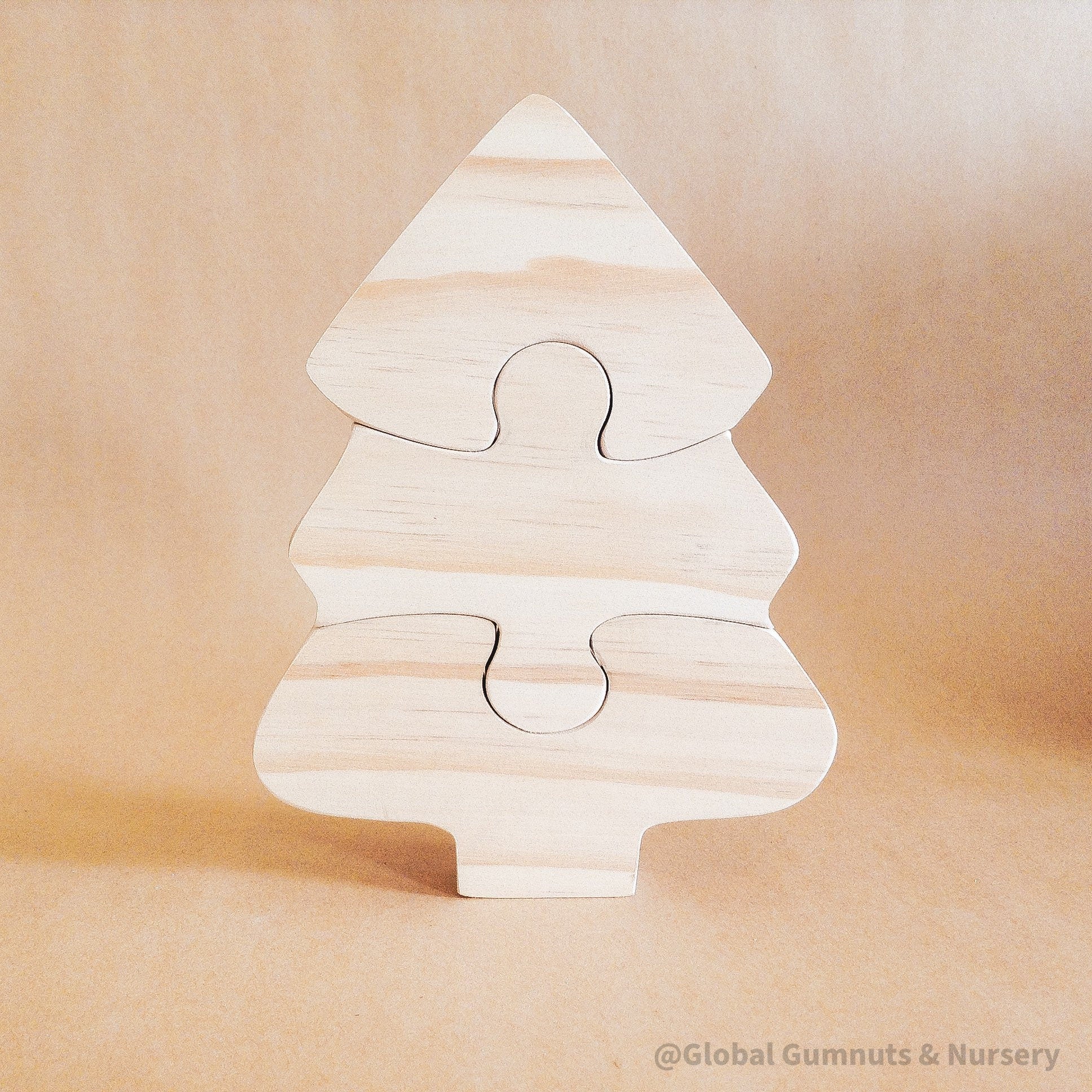 Wooden Tree Puzzle – Small World Play: A natural wooden tree puzzle, great for forest-themed play or early learning.
