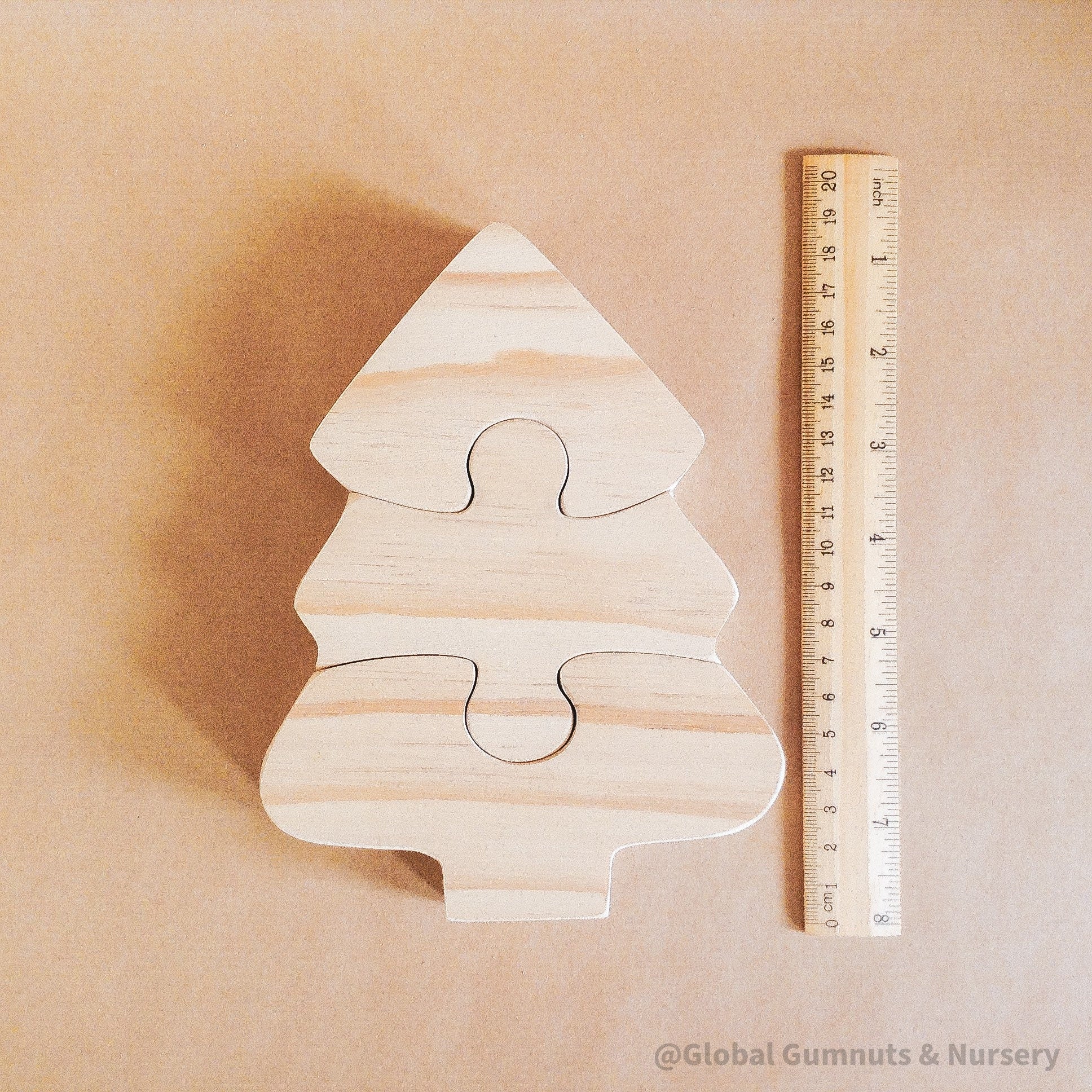 Wooden Tree Puzzle – Small World Play: A natural wooden tree puzzle, great for forest-themed play or early learning.