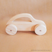 Personalized Push Car: Eco-friendly wooden push car with customization options.