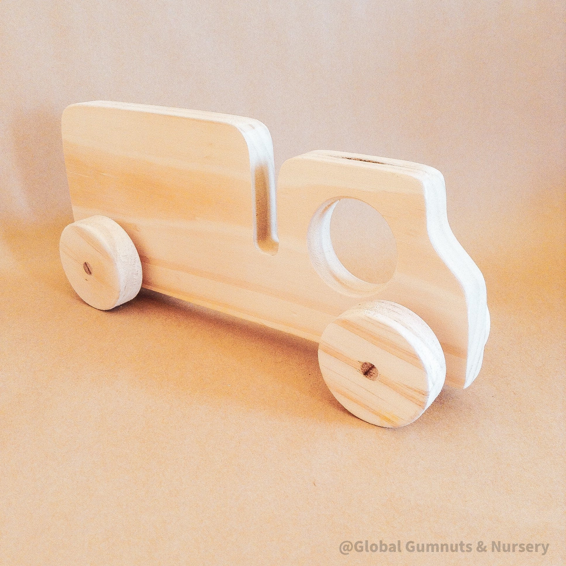 Customizable Push Toy: Unique wooden push toy for toddlers with eco-friendly design.