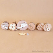 Enchanted Fairy Dough Stamp Set: 7-piece stamp set with fairy-themed designs for creative play.