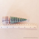 Vintage-Inspired Handcrafted Wood Turner Christmas Tree | Wooden with Hook