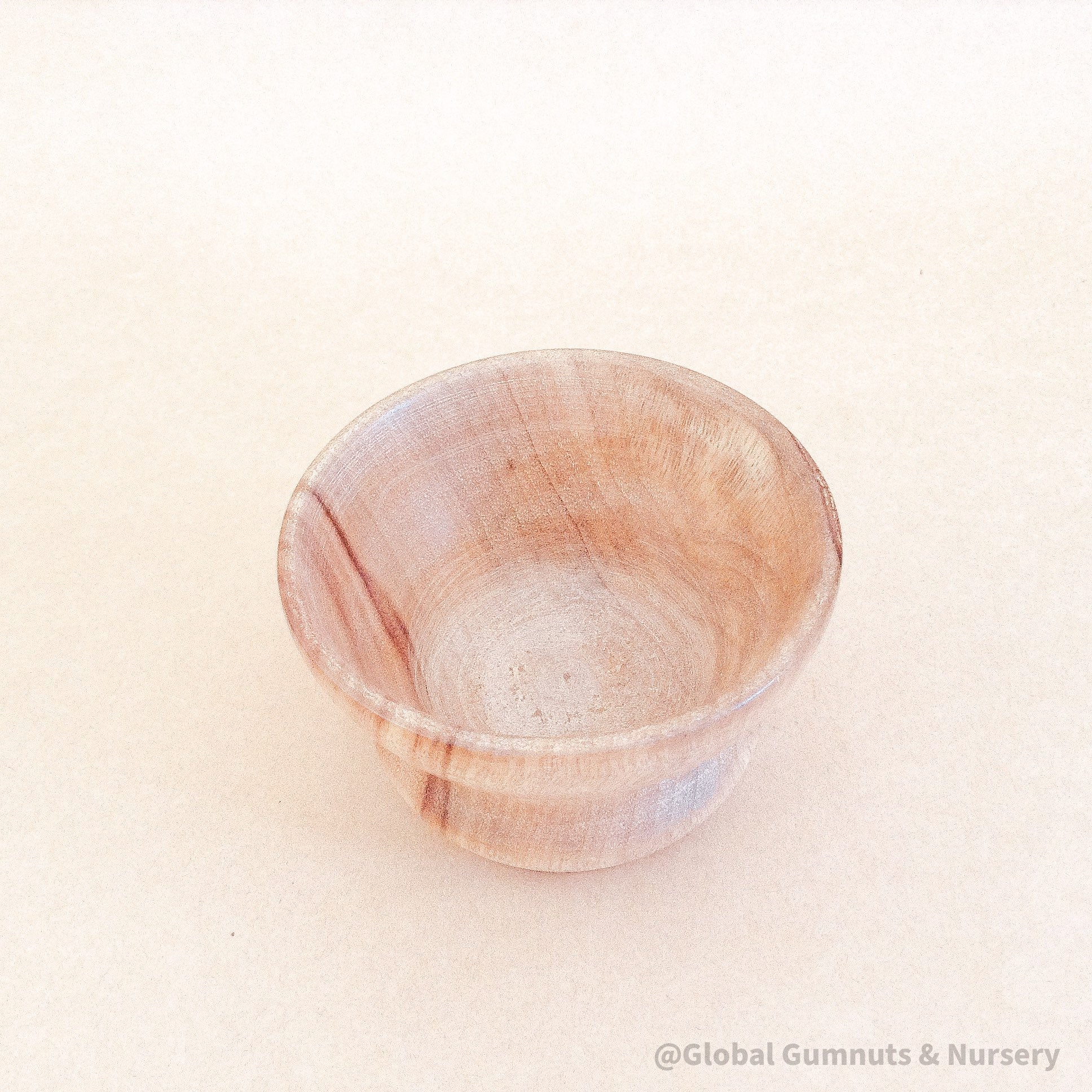 Campfour Laurel Wood Trinket Bowl: Natural wood bowl for decor or personal belongings.