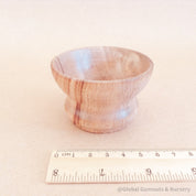 Campfour Laurel Wood Trinket Bowl: Natural wood bowl for decor or personal belongings.