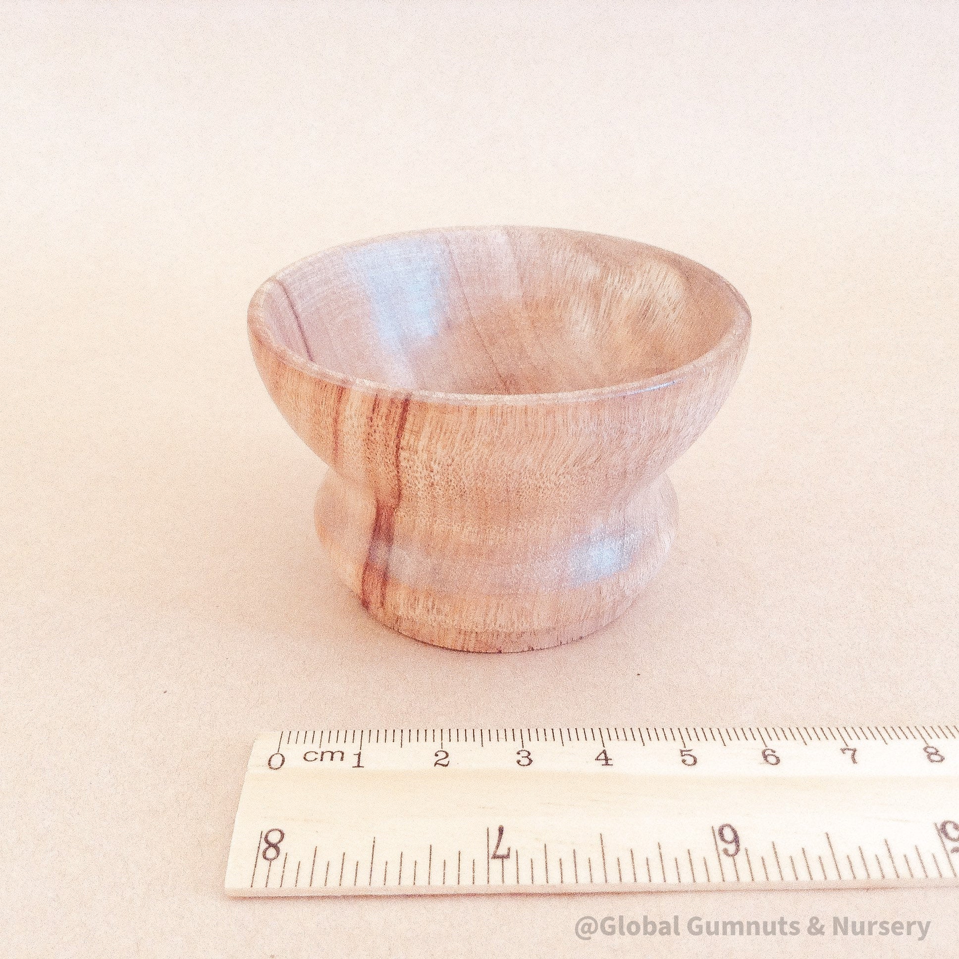 Campfour Laurel Wood Trinket Bowl: Natural wood bowl for decor or personal belongings.