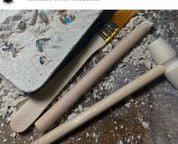 Geology dig kit featuring opal excavation blocks and tools, perfect for budding geologists and sensory play.
