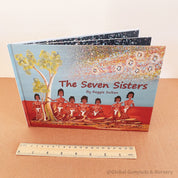 The Seven Sisters, a magical journey with wooden stars and Indigenous dreamtime stories.