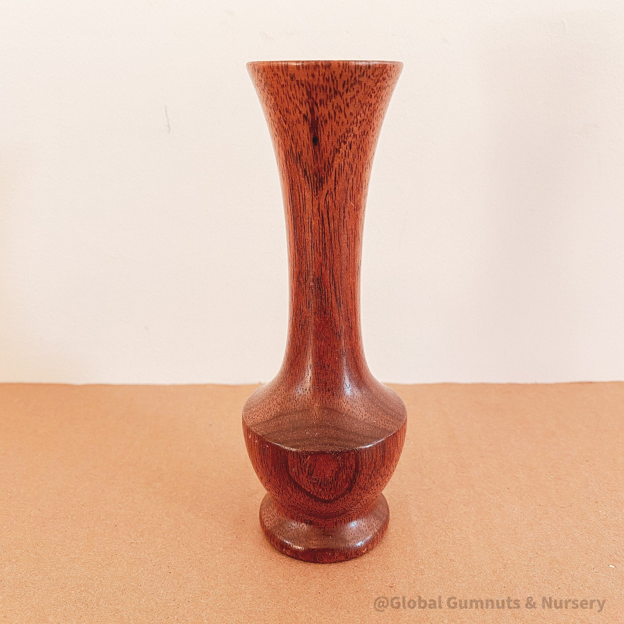 Tall Blackwood vase, a stunning gift for flower lovers and botanical enthusiasts.