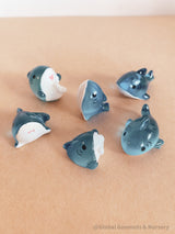 Tiburones marinos de resina