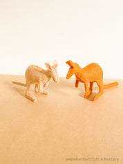 Handcrafted felt Australian animals available individually, perfect for imaginative play or as charming keepsakes.