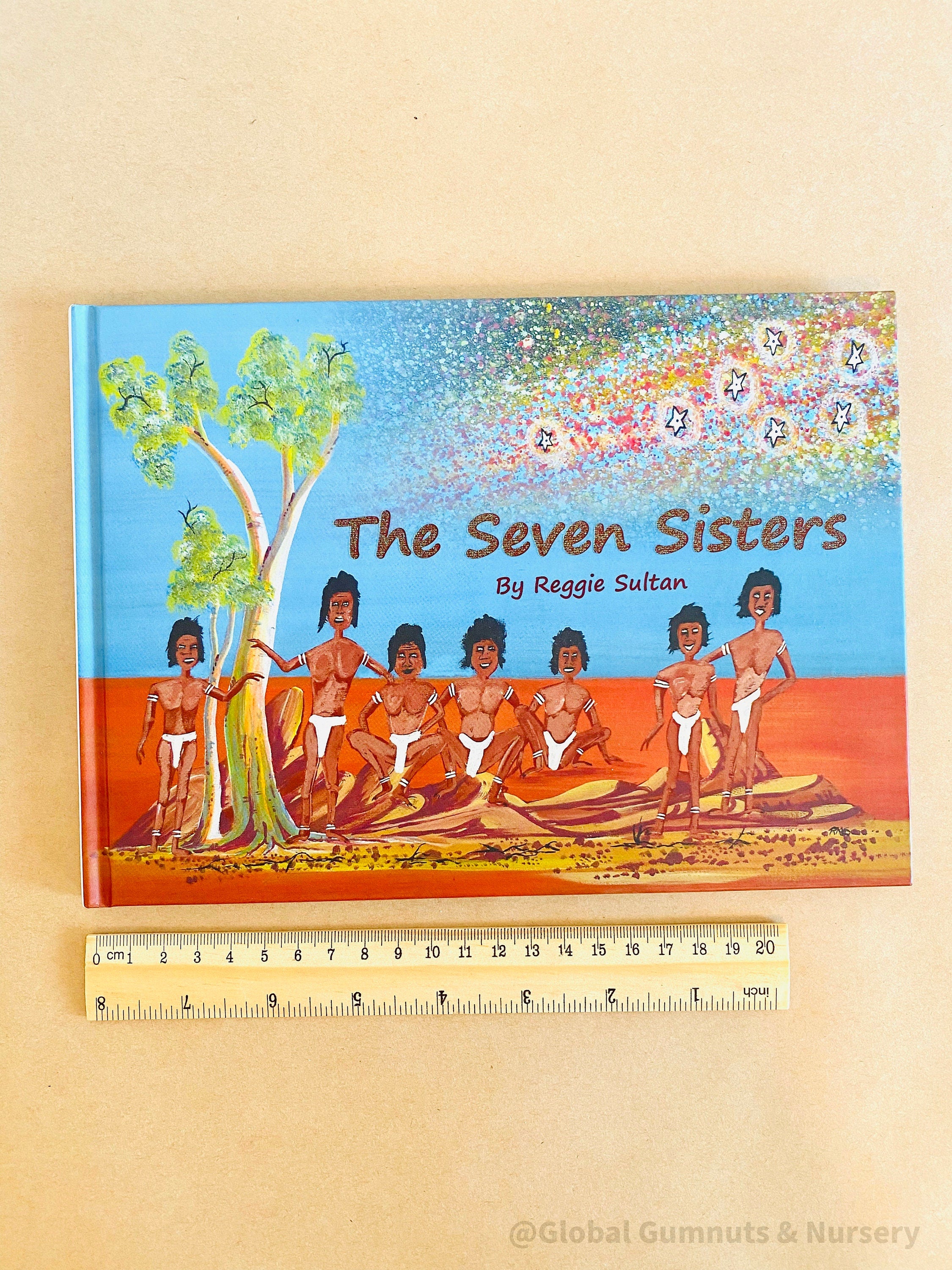 The Seven Sisters, a magical journey with wooden stars and Indigenous dreamtime stories.