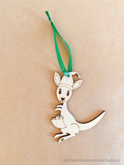 Australian animal Christmas ornaments, available as a set of 3 or individually. Handcrafted for a festive touch.