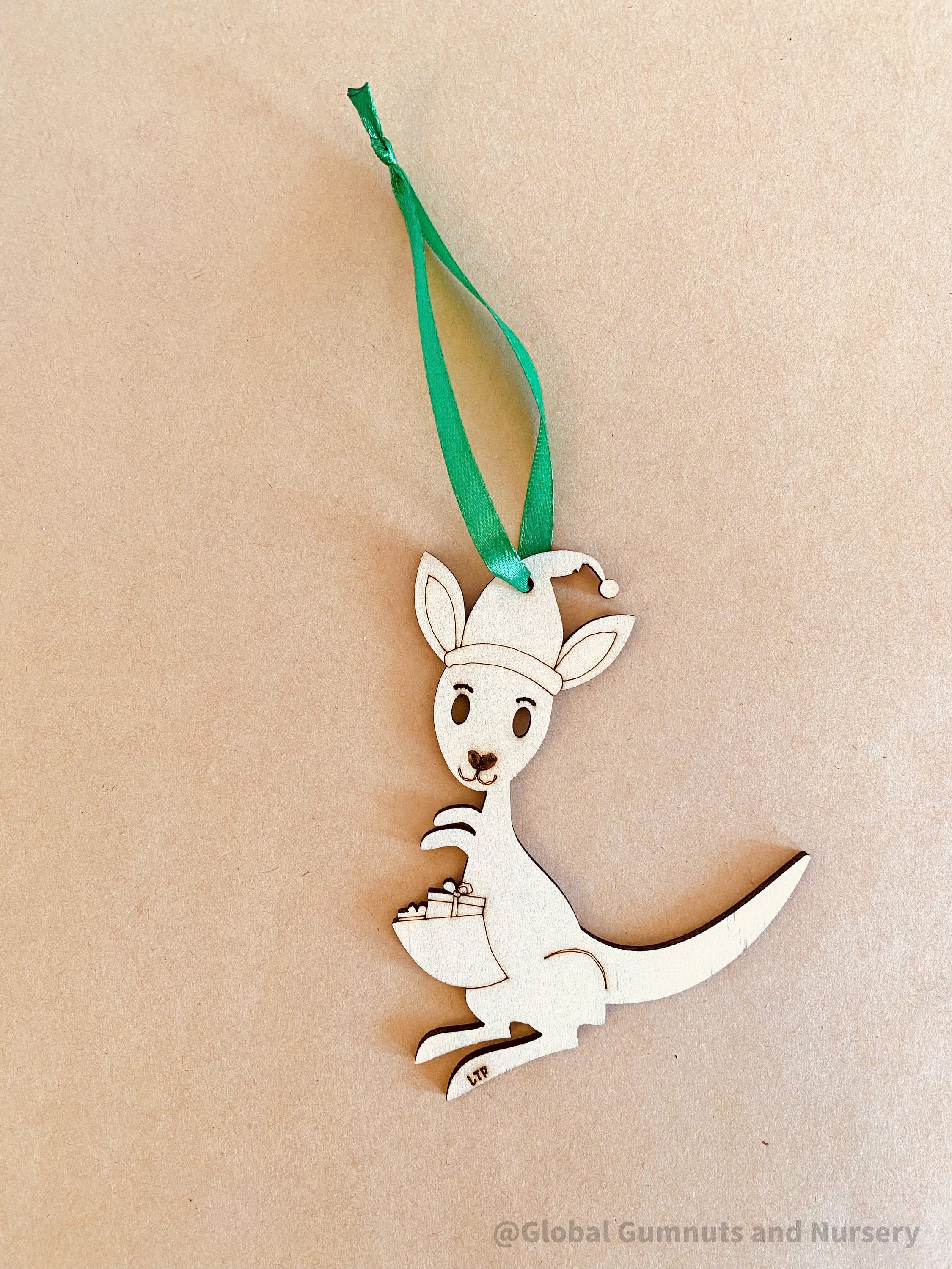 Australian animal Christmas ornaments, available as a set of 3 or individually. Handcrafted for a festive touch.