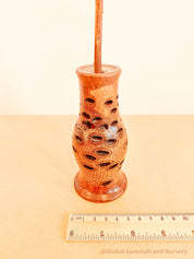Tall Banksia Vase: Handcrafted banksia vase for home decor.