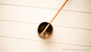 Short handle water cup scoop, a coconut bowl measuring tool for kids.