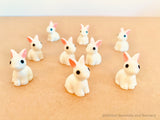 Resin Bunny Figurines