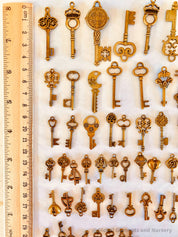 Golden Keys: Decorative Santa, fairy, and elf keys for storytelling or holiday fun.