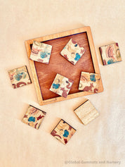 Bright and fun animal puzzle with colorful pieces, perfect for engaging kids in learning and play.