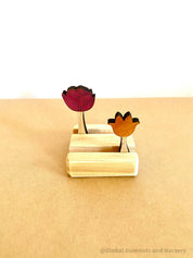 Mini Flower Display Story Stage: Floral display pieces for imaginative storytelling play.