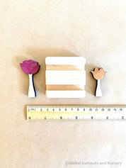 Mini Flower Display Story Stage: Floral display pieces for imaginative storytelling play.