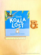 Little Koala Lost Book & Wooden Koala Piece: Storybook with a wooden koala to engage in counting adventures.